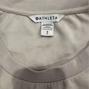 ATHLETA crew neck pullover